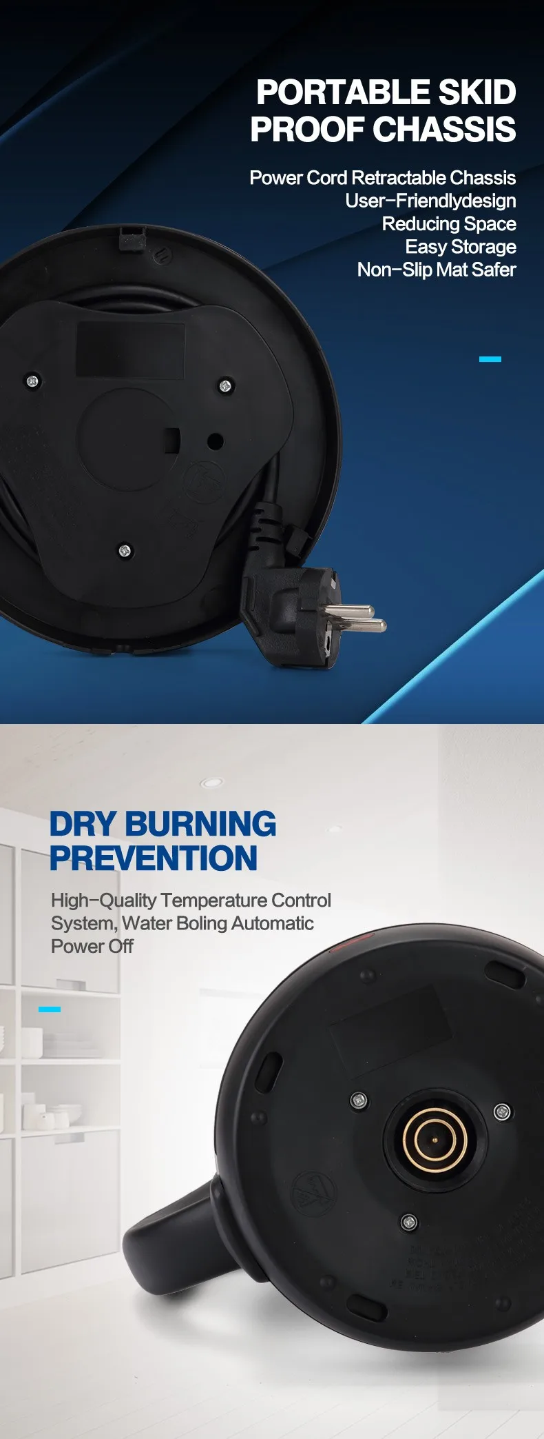 Stainless Steel Water Electric Kettle