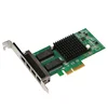 DIEWU 4 ports Gigabit ethernet PCI Express lan card Intel I350 PCI Express X4 Server adapter network card