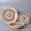 Antique ceramic cheap brand dinnerware sets colorful tableware