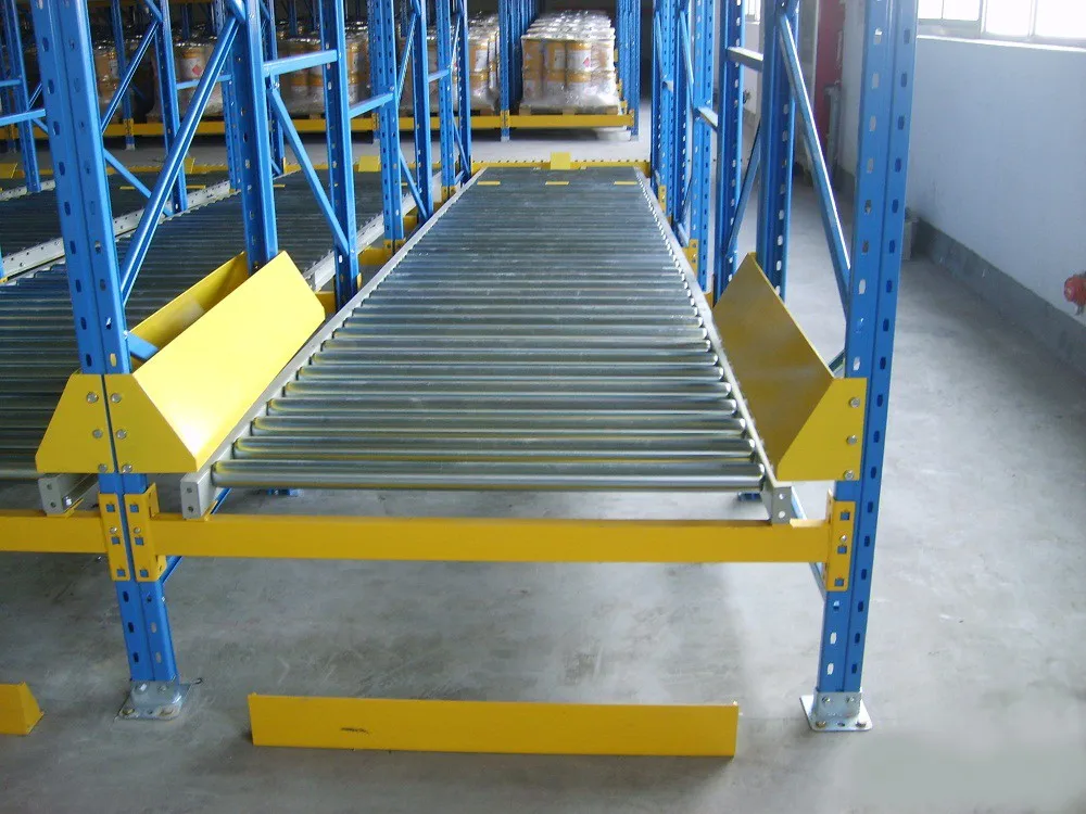 Customized Steel Material High Density Gravity Flow Rack System