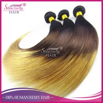 7a Grade Virgin Asian Hair Weave Bulk Hair Piece Ombre And Pure