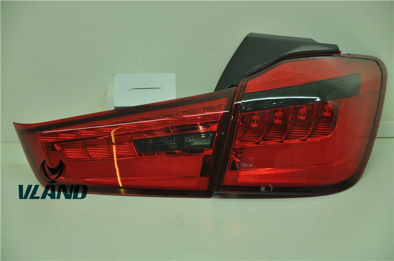 VLAND factory accessories for Car Tail lamp for ASX/OUT LANDER SPORTS LED Taillight 2010 2011 2012-2015 with LED light bar