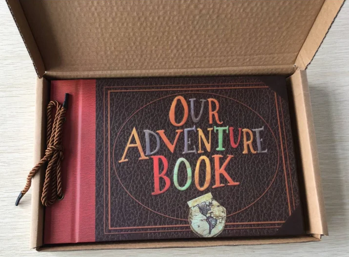 our adventure book-diy scrapbook, 19x29cm photo