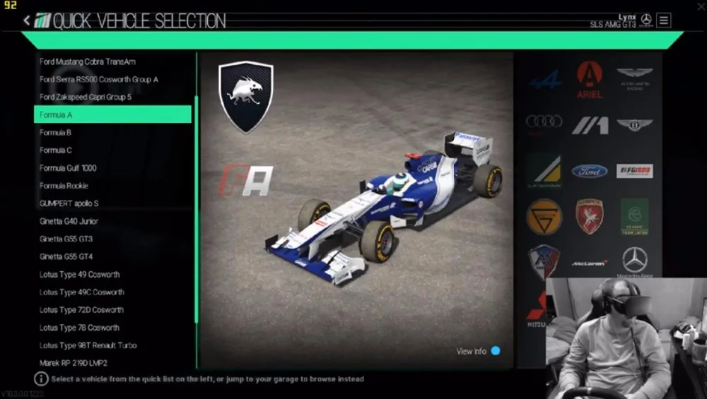 гонки для vr