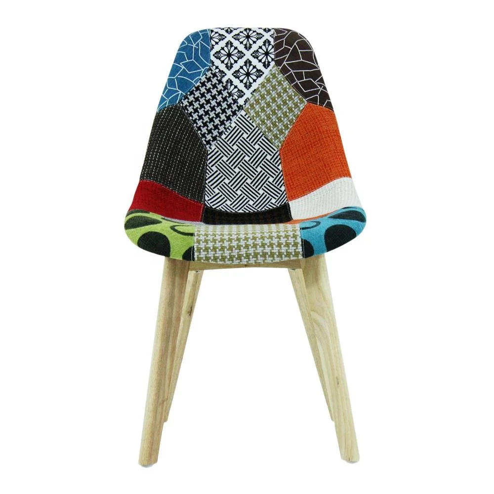 Ems chair cloth art bedroom creative backrest single designer dining chair coffee milk tea chair