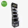 Six Shelves Printing Cardboard Display, Folding Paper Display, Supermarket Display Unit