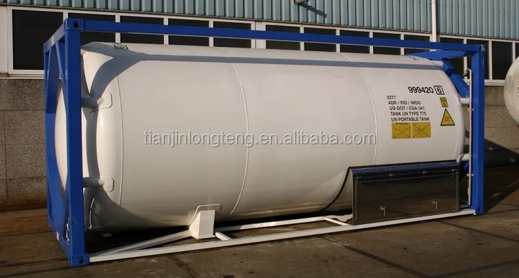 21500 liters t75 20 lng cryogenic iso tank container for carbon