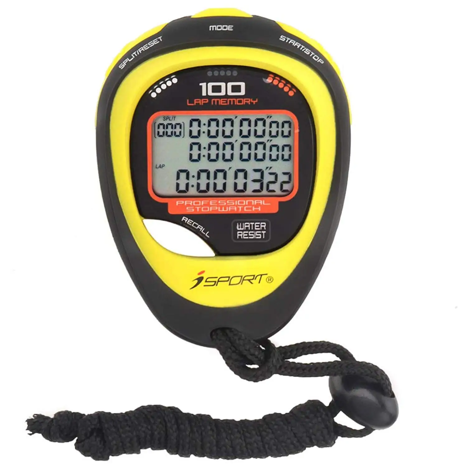 stopwatch timer with laps