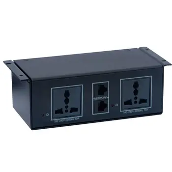 Rj45 Undertable Recessed Electrical Power Countertop Pop Up Outlet