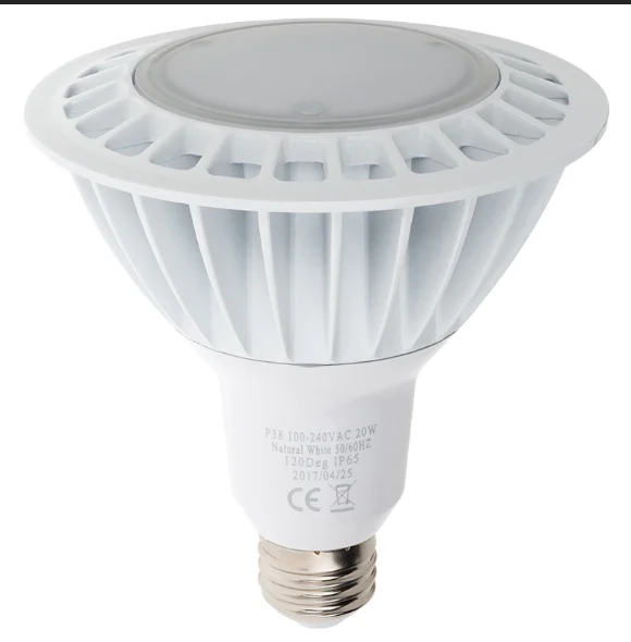 Dimmable PAR38 LED 20 Watt - 100-Watt Equivalent -1350 Lumens - 5000K - Day Light