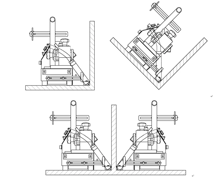 HK-8SS Light Automatic Magnet Welding Carriage