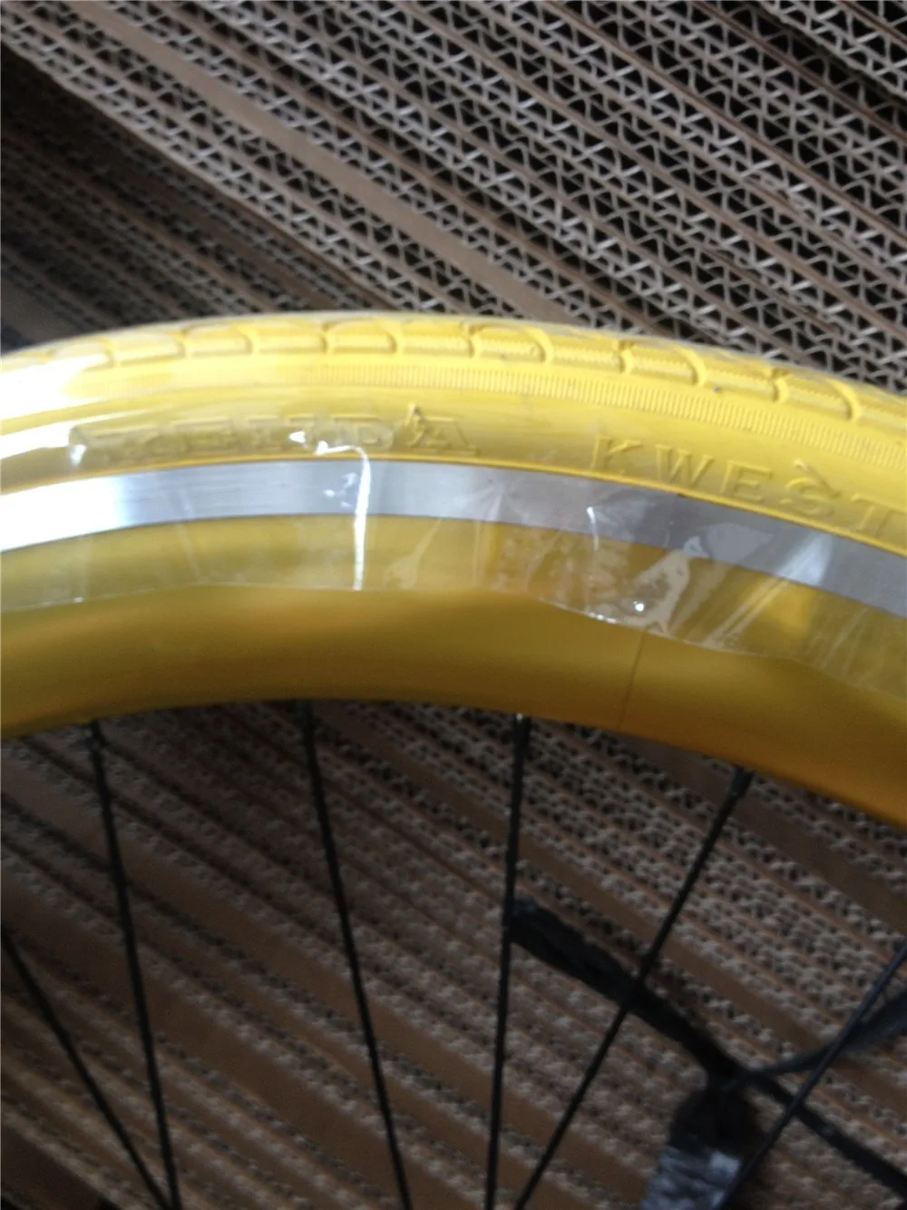 700c Bike Wheel Set Colorful Fixed Gear Bike Wheel Set 43mm Rim Fixie