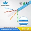 CE/ROHS/CPR/ISOUTP 8 conductor utp cable in EU USA cat6 cable for CCTV and network