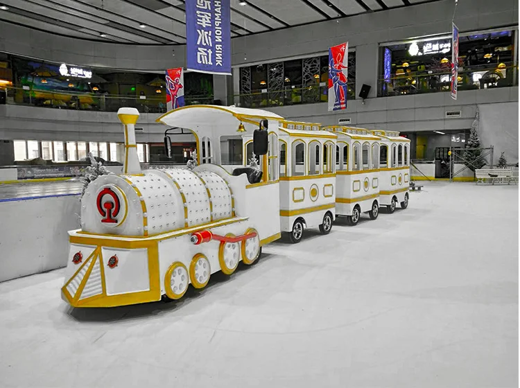 Advanced Mall Motorized Amusement Train Rides With 12 Months Warranty