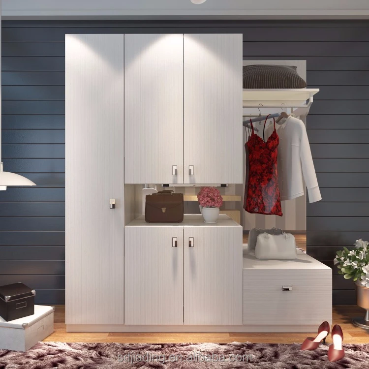 Custom Melamine Board Wardrobe Walk In Closet Wardrobe Systems