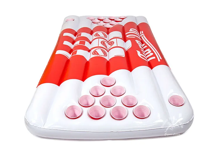 inflatable beer pong table target