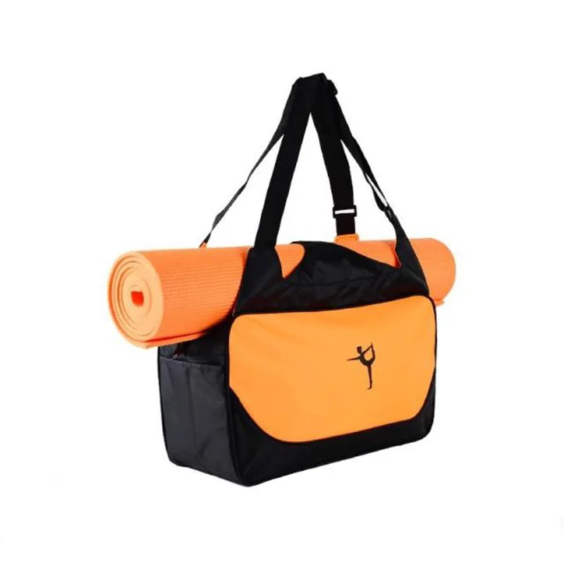 Multi-function Canvas Yoga Bag Yoga Mat Carry Bag With Custom Logo ...