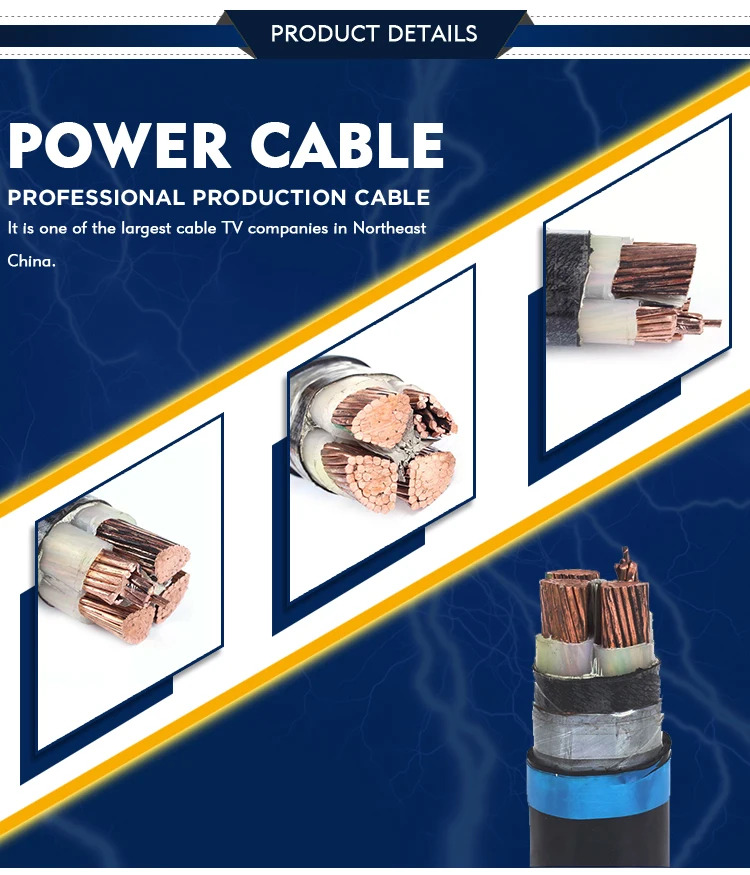 Electric Power Cable Copper Yjv22 Power Cable Yjv Gb/t Cable Buy Power Cable,Steel Tape