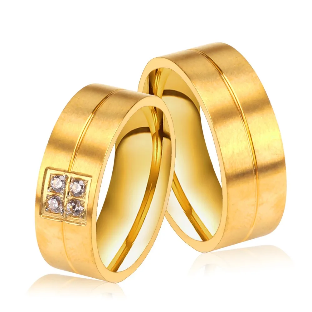 Direct Factory Price For Couple Rings With Diamond