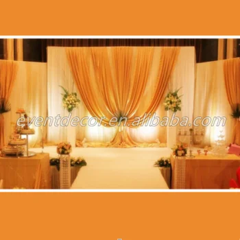 Décors En Tissudécoration De Toile De Fond Déglisemariage Drapée