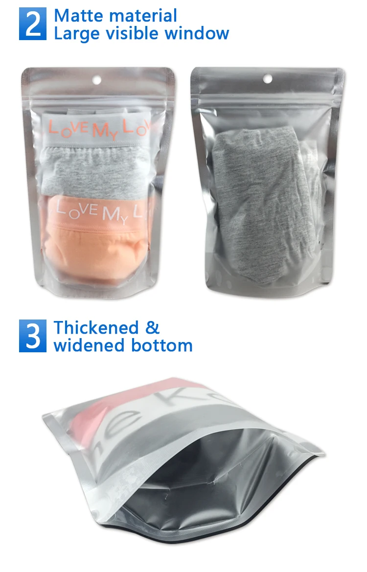 zipper packaging bag