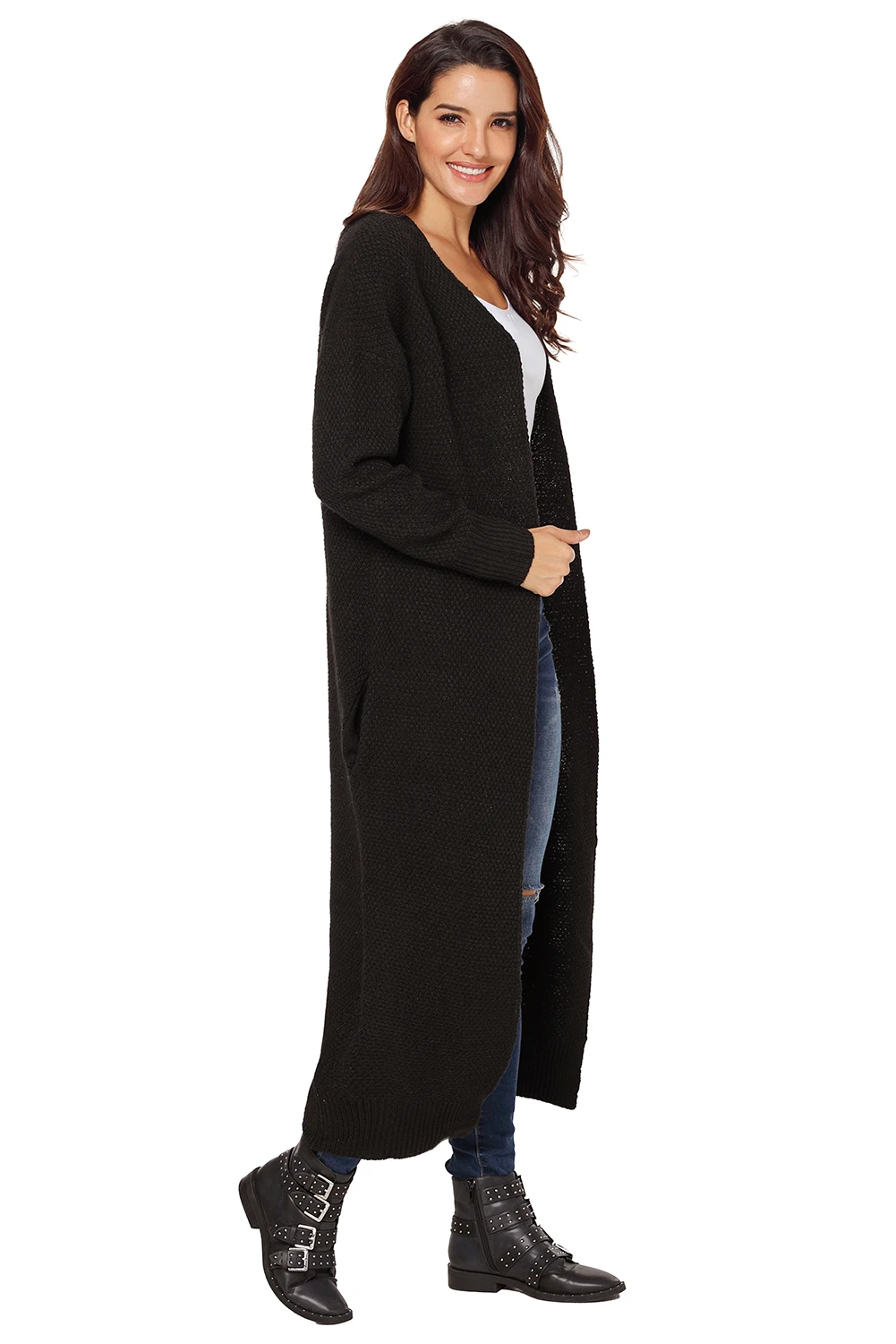 Cárdigans De Media Manga De Verano Para Mujer, Chaqueta Tipo Cárdigan Holgada De Gasa Con Bolero Liso Compra Barata En