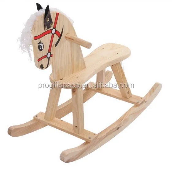 wooden rocking horse for baby