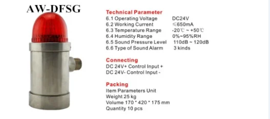 Multi-Functional Fire Alarm Strobe Sounder