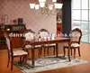 living room oak solid wood dining table and chairs DXY-902 dining table and 803 dining chairs