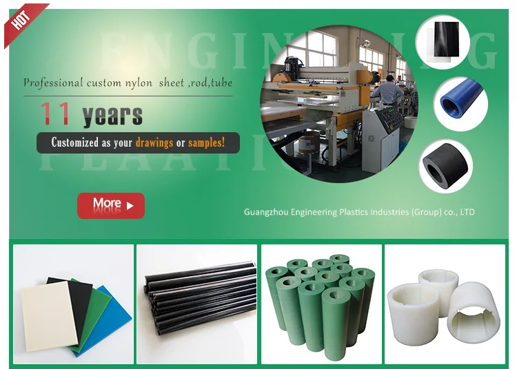 Plastic nylon sheet nylon rod nylon tube