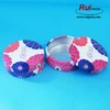 30G/1 Oz Silver Small Round Aluminum Metal Tin Storage Jar Containers with Screw Top Lids for Storing
