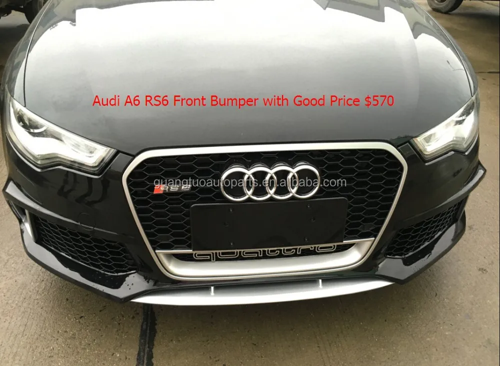 Front Bumper Kitためaudi A6 C7 2012-2014 Year Body Kits Rs-style - Buy A6  バンパー C7 、 C7 ボディキット、バンパーアウディ Product on Alibaba.com