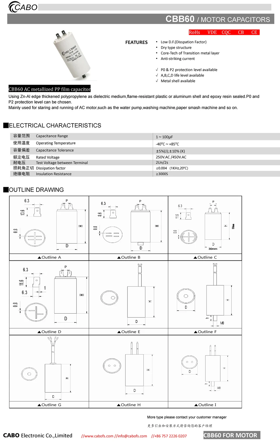 Cbb60 Series Capacitor Wiring Diagram For Water Pump - Buy Wiring