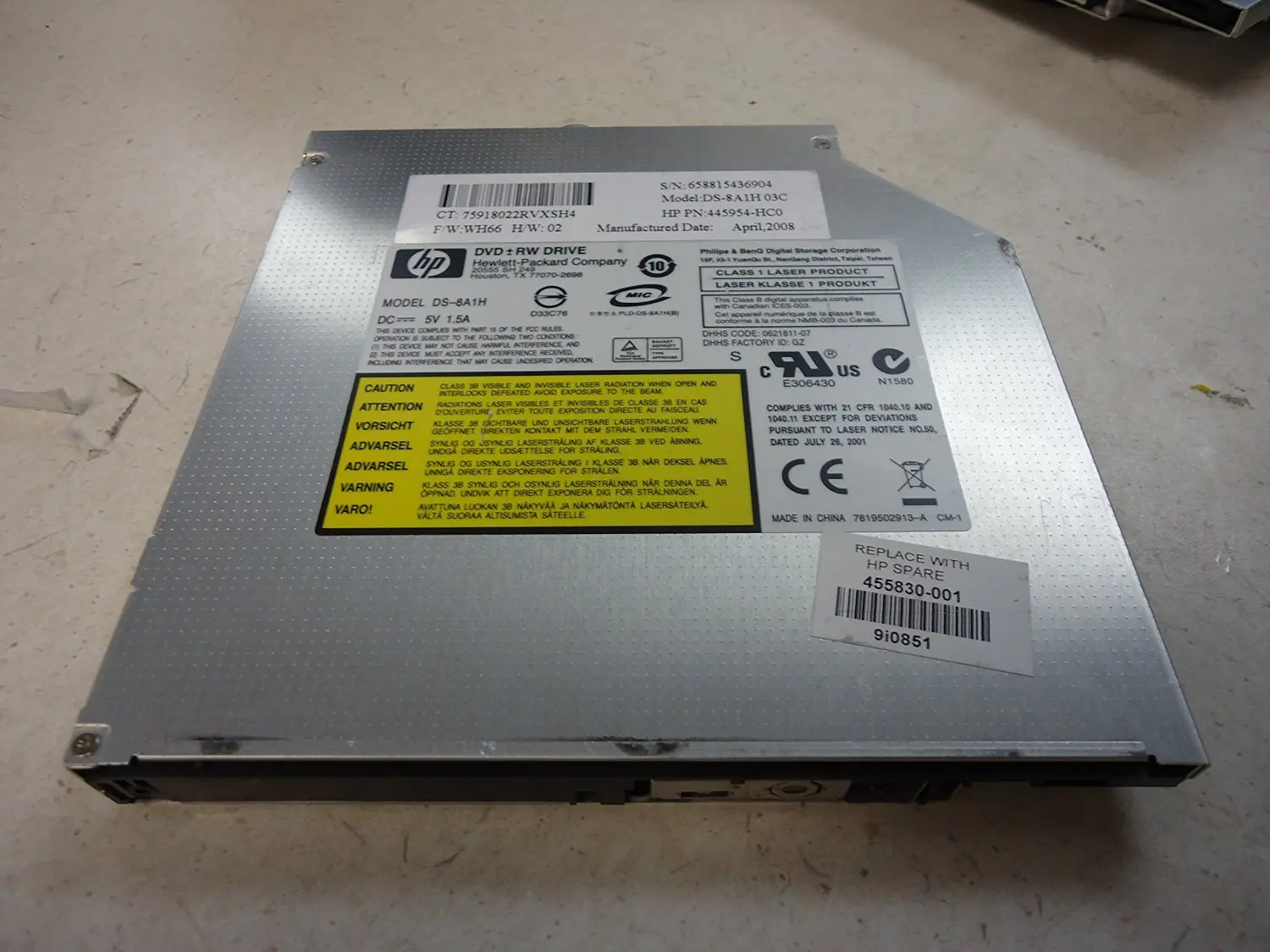 Dell Inspiron Zino PLDS DS-8A4S Drivers Windows 7 Dell Inspiron Zino PLDS DS-8A4S Driver Windows