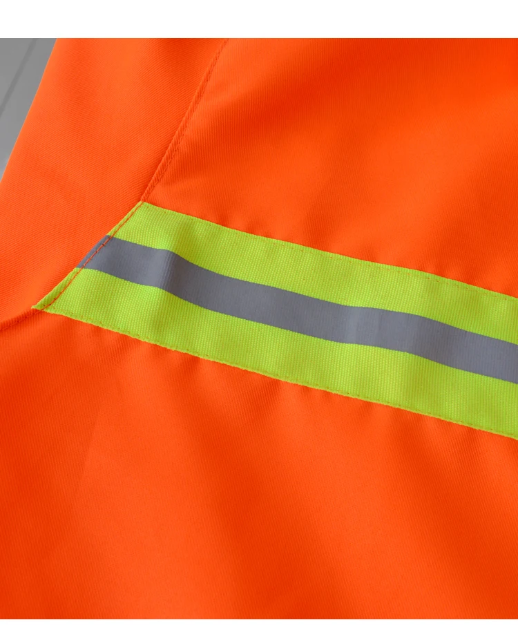 ANSI Short Sleeves Fluorescent Lime Construction Work Clothing