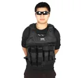 10kg Max Loading Weighted Vest Adjustable Jacket Exercise Fitness Boxing Training Waistcoat Invisible Sanda Sparring Protect