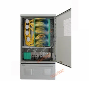 Telecommunication Fiber Optical Splice Outdoor Cabinet With