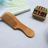 Hand made custom printed wooden combs set