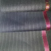 NEW Stripe Worsted Wool Suit Fabric For Men