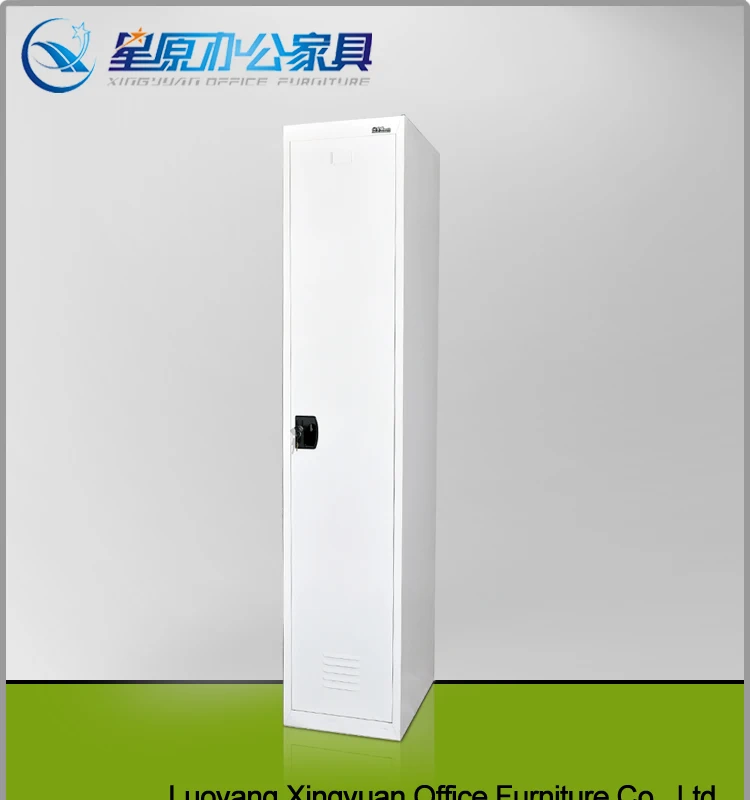 Anti-tilt shopping trolley coin locker for a4 file