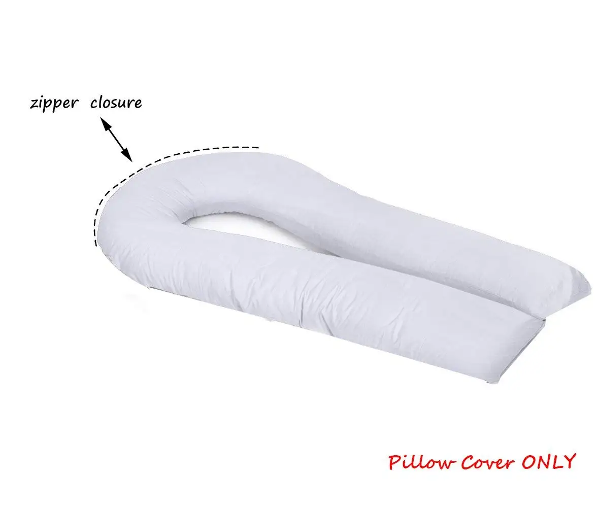 u shaped body pillow case