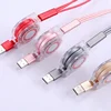 Phone Cable 3in1 USB Charger data Retractable Cable