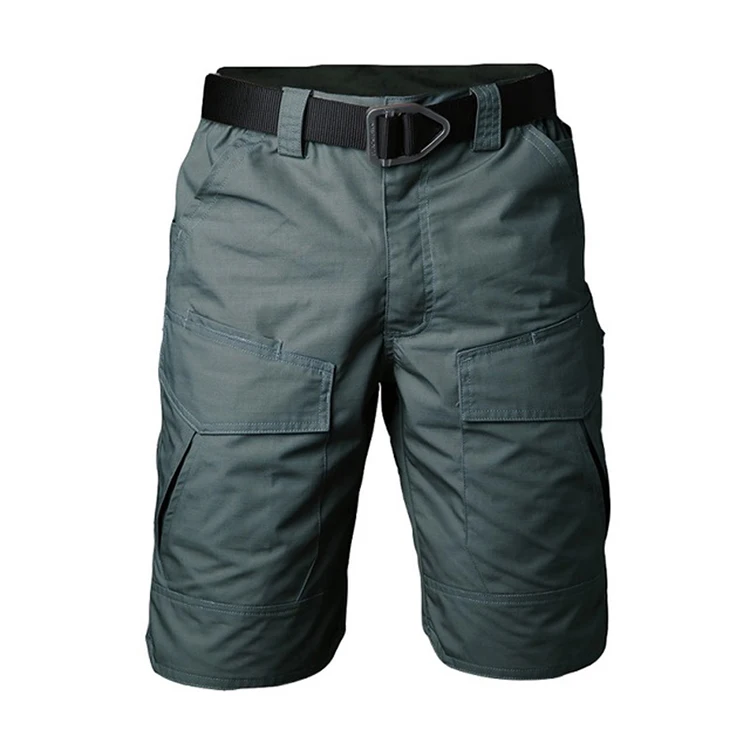 mens sweat cargo shorts