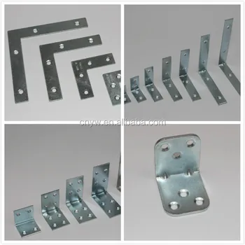 90 degree corner angle metal connecting bed brackets for