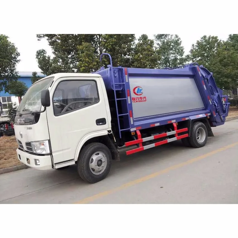 New 5cbm Compactor Rubish Mini Small Garbage Transfer Truck For Sale ...