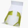 Wholesale custom print luxury white cardboard gift packing magnetic closure gift paper box