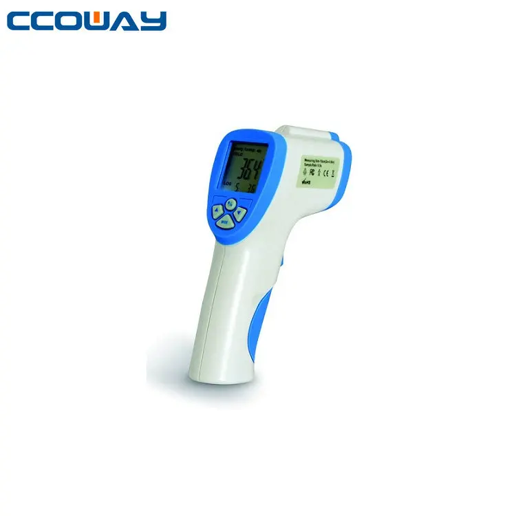 Wholesale Infrared Thermomete Non Contact Handheld Infrared Temperature Gun  Industrial Measuring Water/Oil Food Kitchen Electronic High Thermometer+NB  From Warmhome7, $17.59