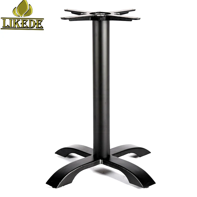 High Quality Cast Iron Cross Table Base Metal Decorative Metal Table Legs Dining Table Cross Leg