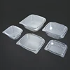 24oz lid and base connected clamshell packaging blister plastic disposable packing salad fruit cake box