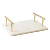 Customised Packaging Stone White Marble Serving Tray